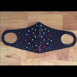 lhaines67. Multi Color Rhinestone Mask